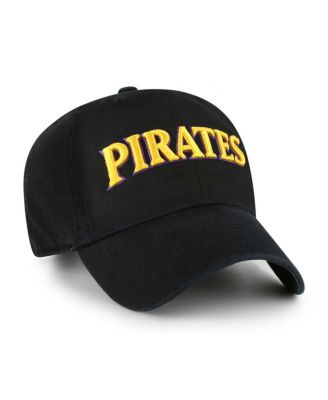 Men's Black ECU Pirates Clean Up Adjustable Hat