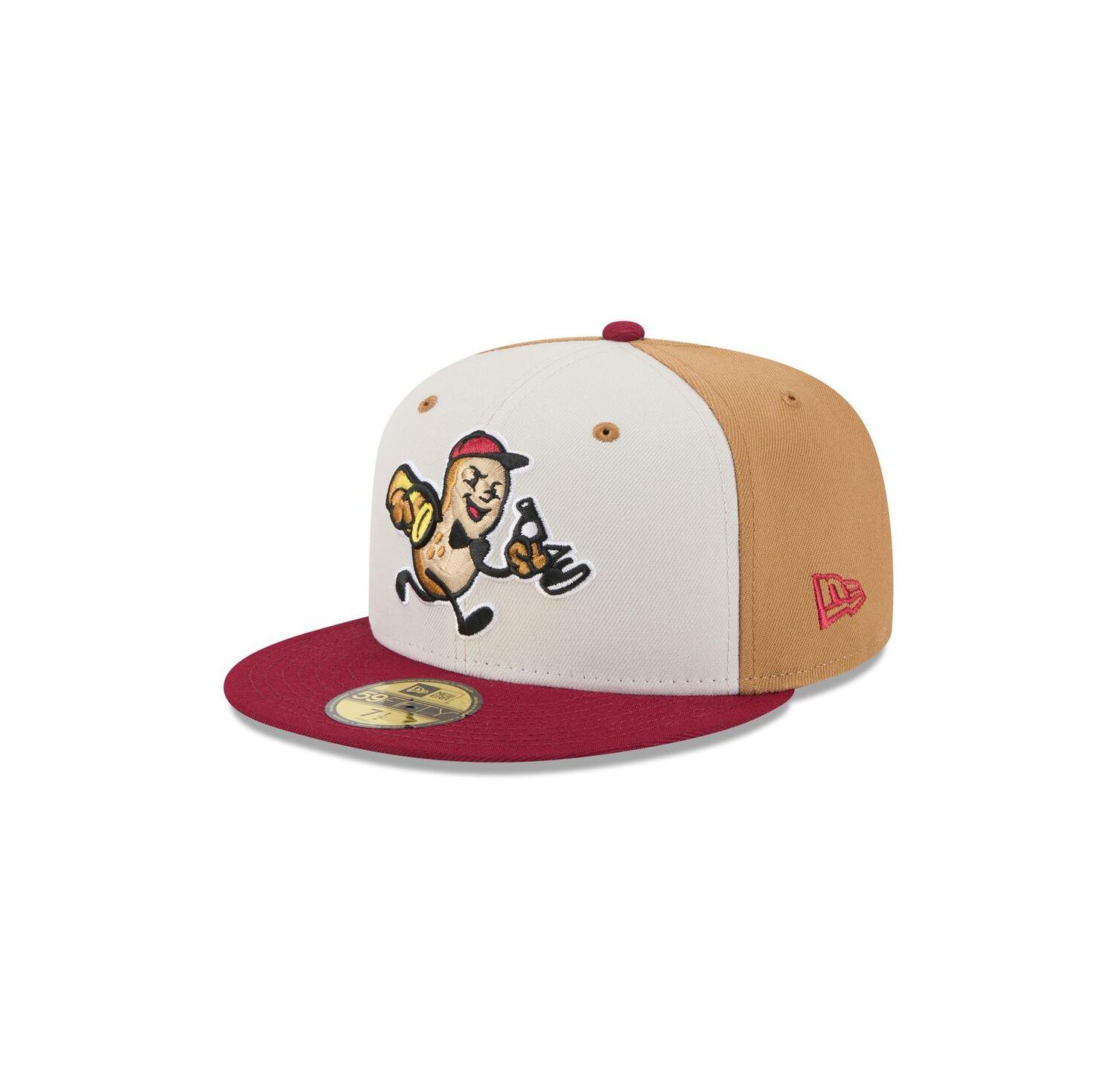 Men's Light Beige Montgomery Biscuits Theme Nights 59FIFTY Fitted Hat