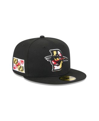 Men's Black Delmarva Shorebirds Theme Nights 59FIFTY Fitted Hat