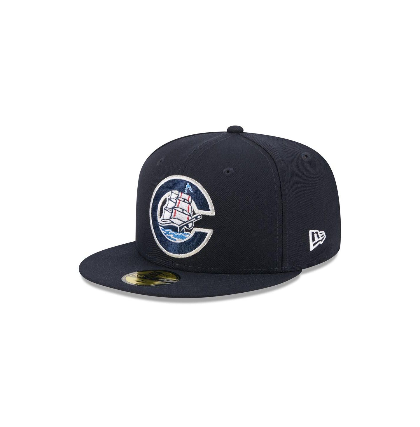 Мужская кепка New Era Navy Columbus Clippers Theme Nights 59FIFTY Fitted Hat — фото 1