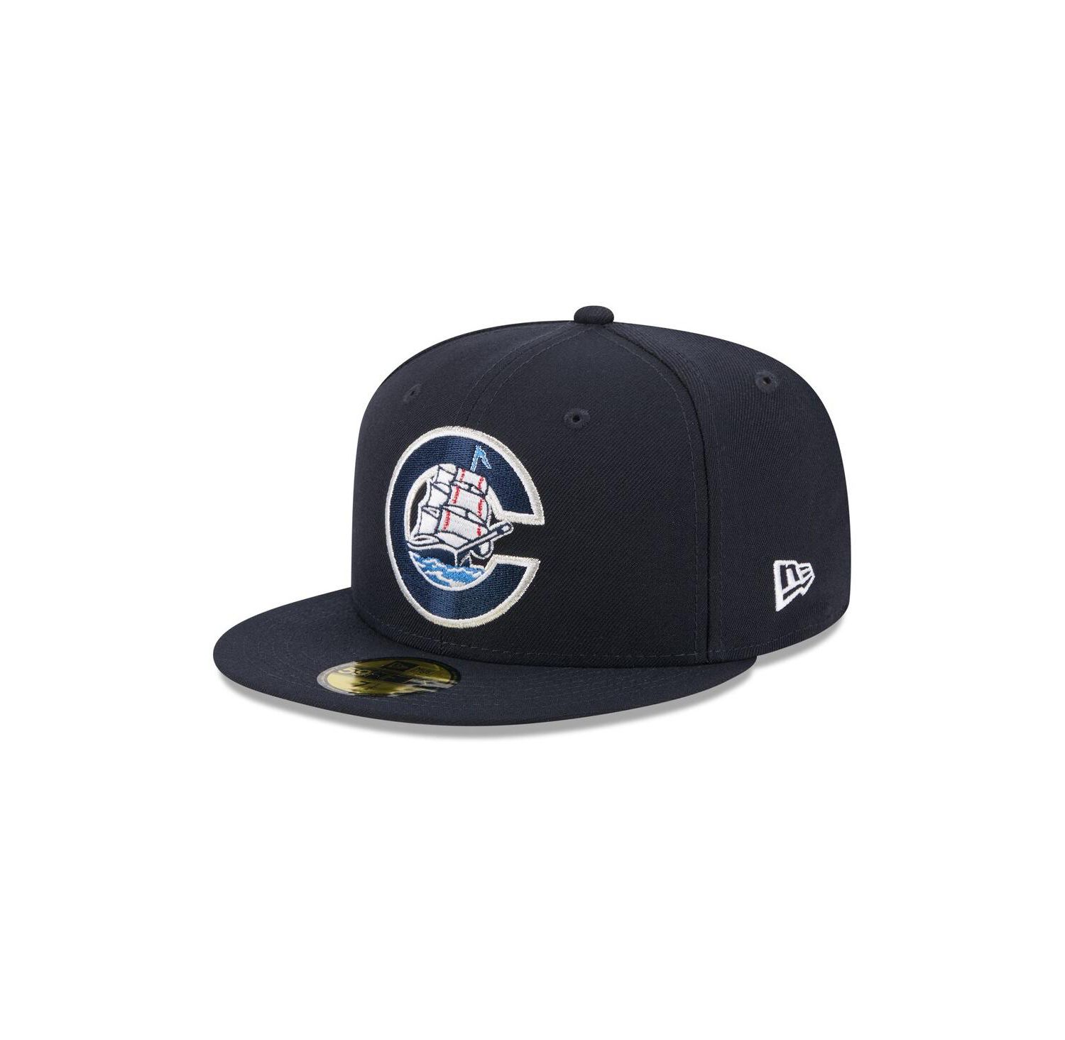 Men's Navy Columbus Clippers Theme Nights 59FIFTY Fitted Hat
