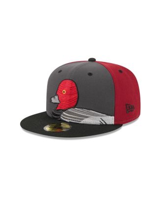 New Era - Men's&nbsp; Gray Aberdeen IronBirds Theme Nights 59FIFTY Fitted Hat