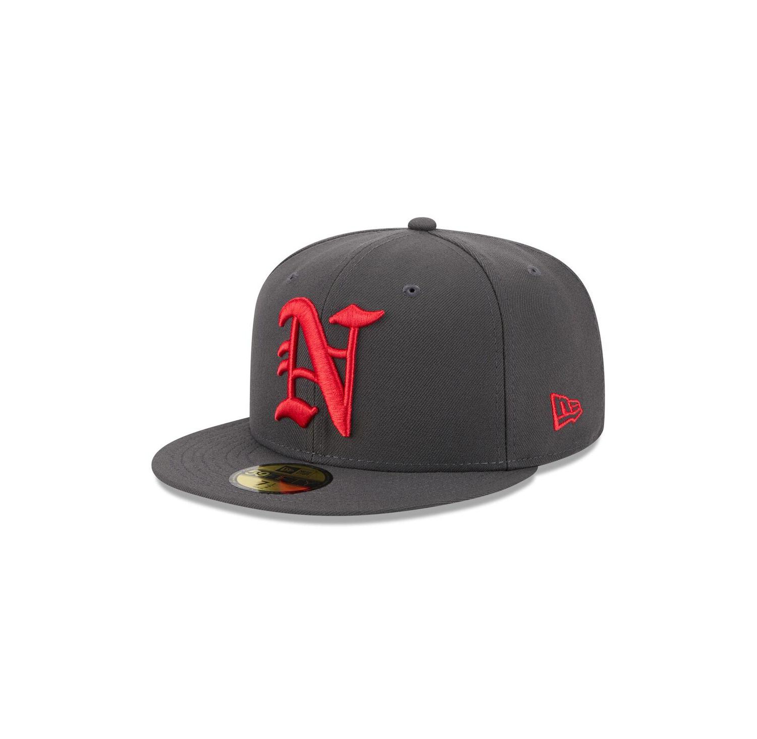 Men's Gray Norfolk Tides Theme Nights 59FIFTY Fitted Hat