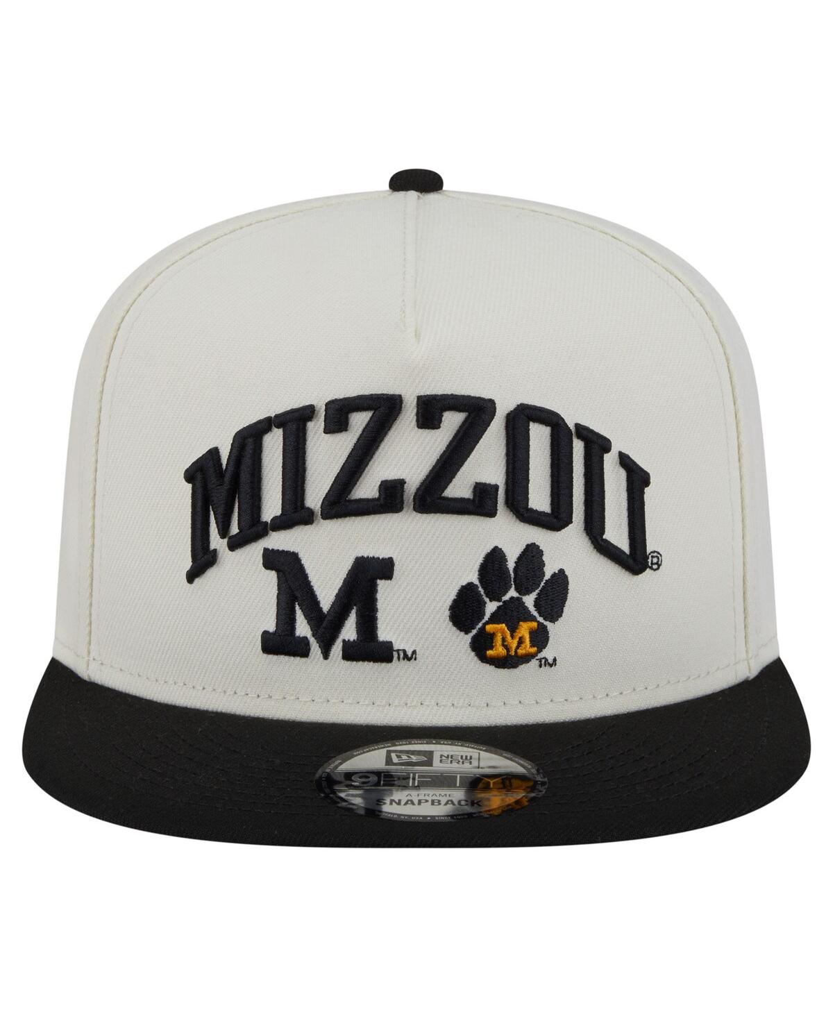New Era Men's White Missouri Tigers Collegiate 9fifty A-frame Snapback Hat