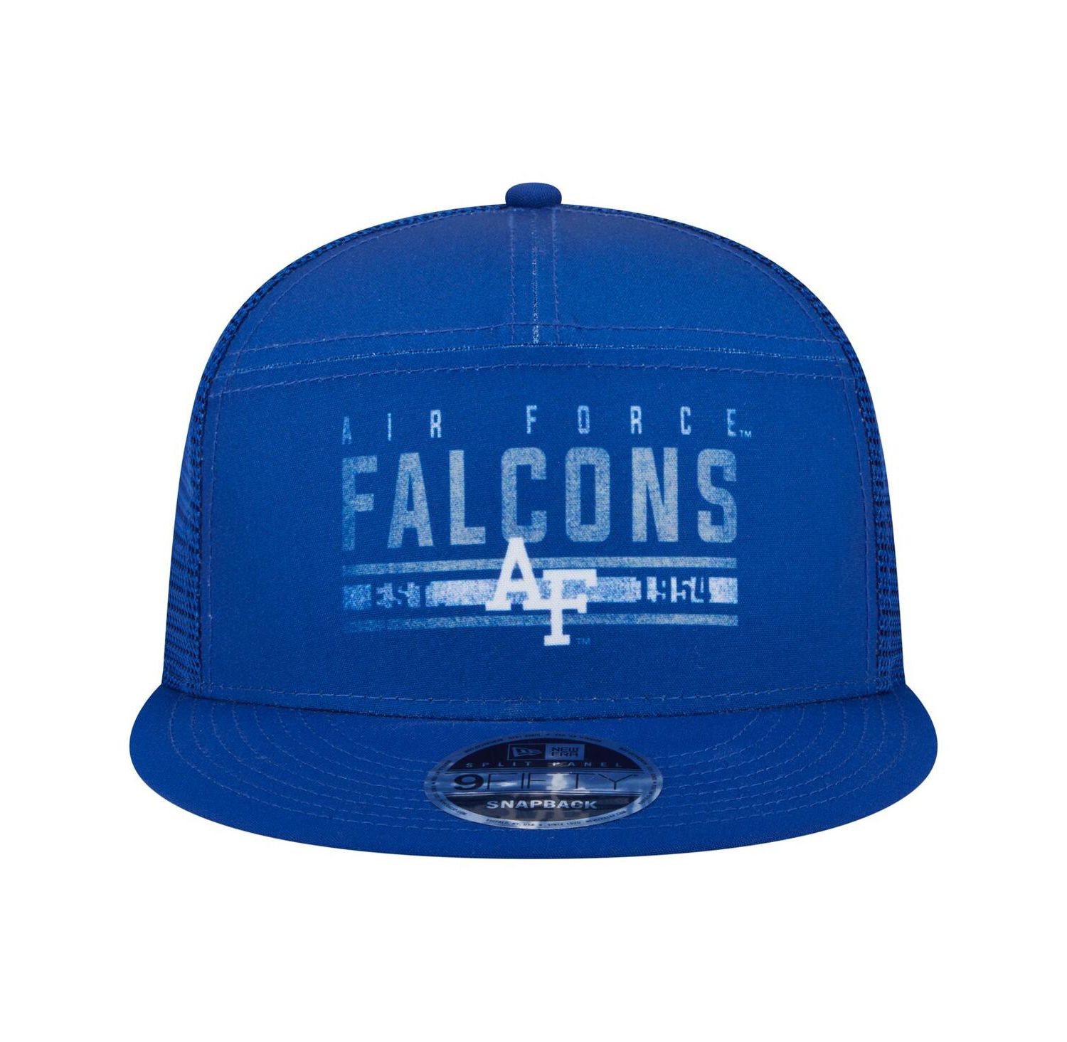 Men's Royal Air Force Falcons Split Panel 9FIFTY Snapback Trucker Hat