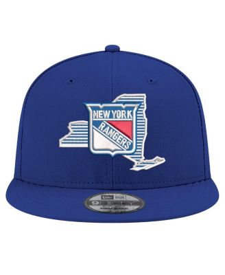 Men's Blue New York Rangers State Pride 9FIFTY Snapback Hat