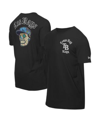 New Era - Men's Black Tampa Bay Rays Sugar Skulls T-Shirt
