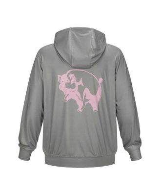 Men's and Women's Gray Pink Floyd Pigs Pullover Hoodie