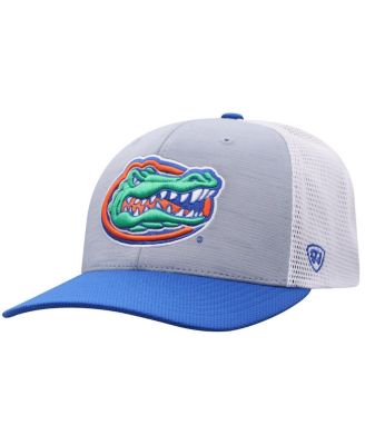 Top of the World - Men's Heather Gray Florida Gators Stamp Three-Tone Flex Hat