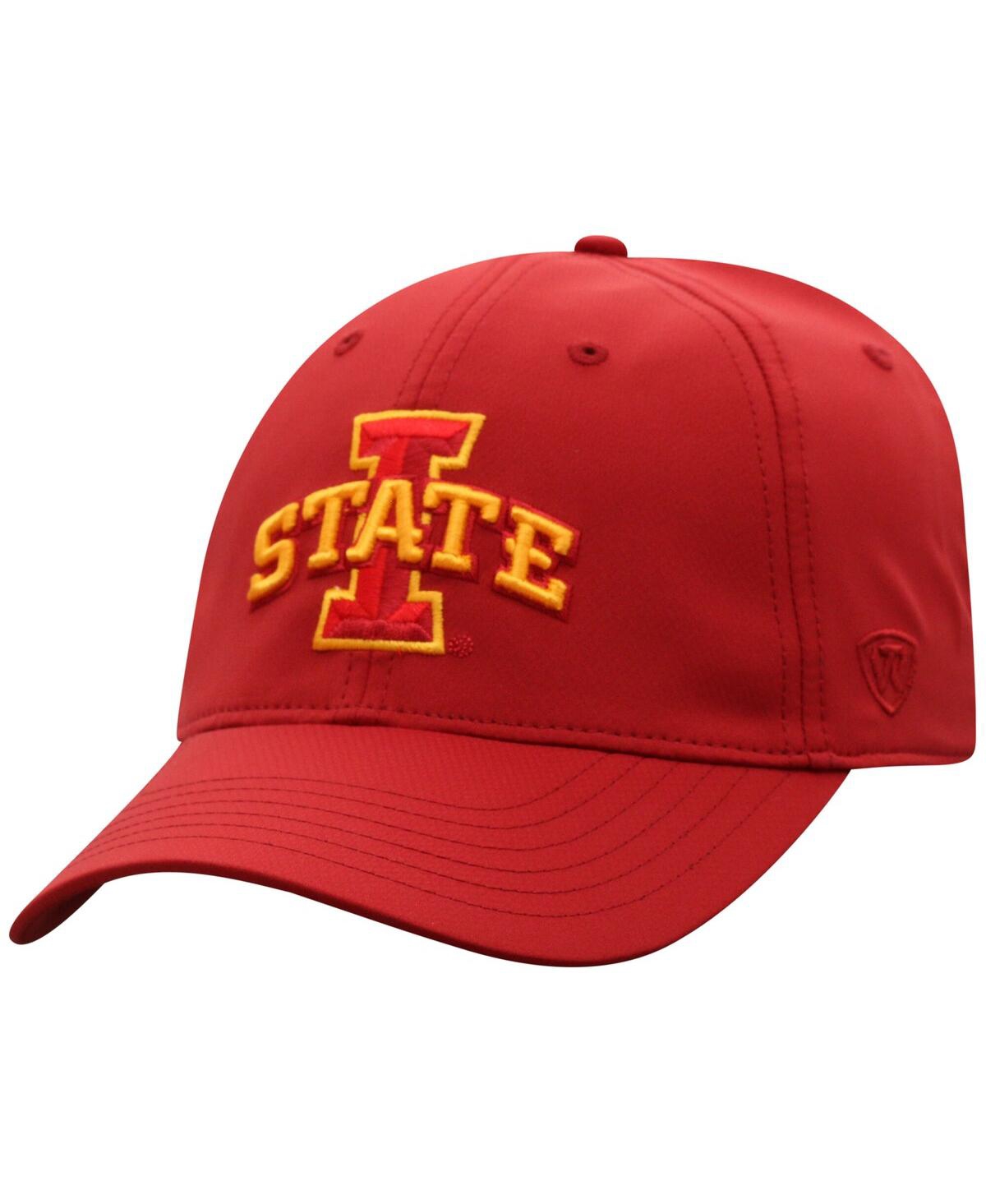 Top Of The World Men's Cardinal Iowa State Cyclones Trainer Adjustable Hat
