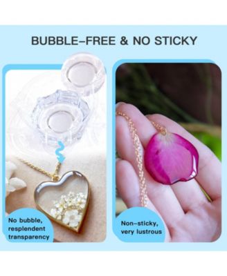 UV Resin, 2 PCS Upgrade Ultraviolet Epoxy Resin Crystal Clear Hard Glue Solar Cure Sunlight Activated Resin for Handmade Jewelry, DIY Craft Decoration, Casting and Coating(200g)