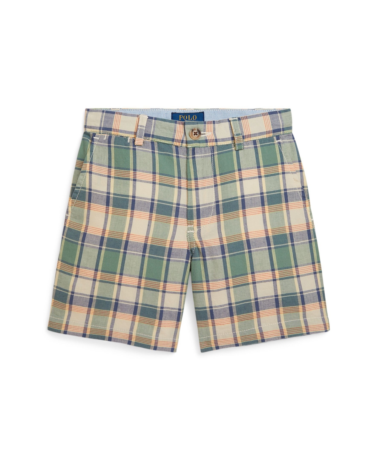 Polo Ralph Lauren Toddler And Little Boys Bedford Madras Shorts