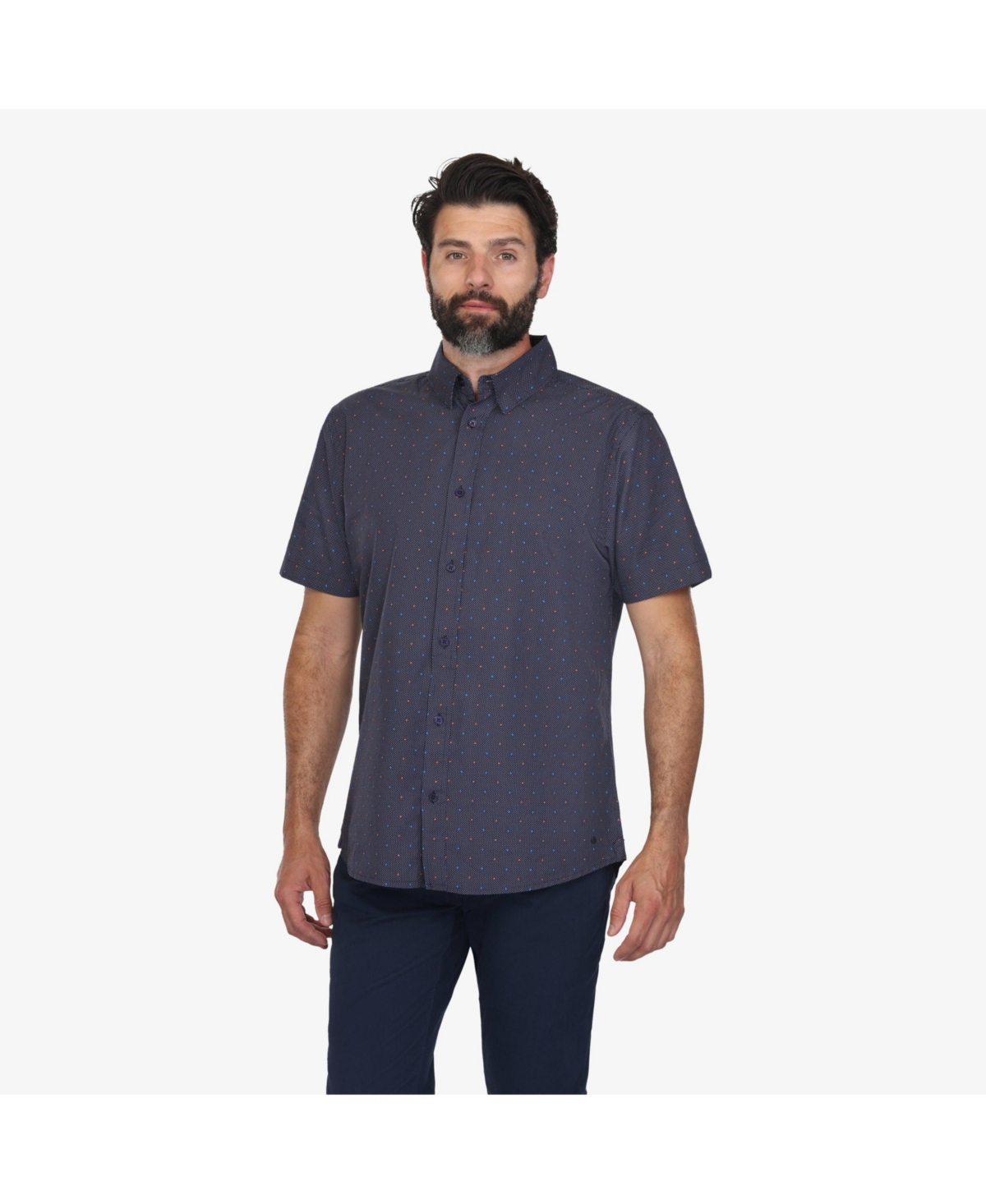 Men's Ocean Drive Button Down Shirt - Navy