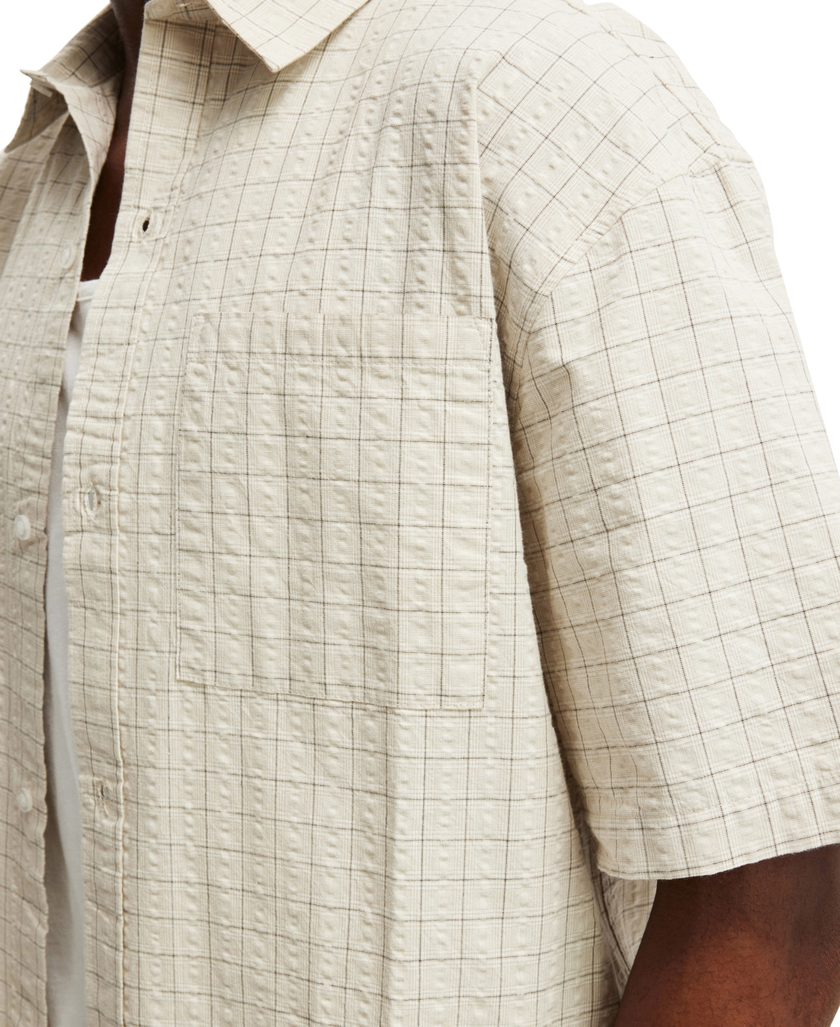 COTTON ON MEN'S DARCY SHORT SLEEVE SHIRT 