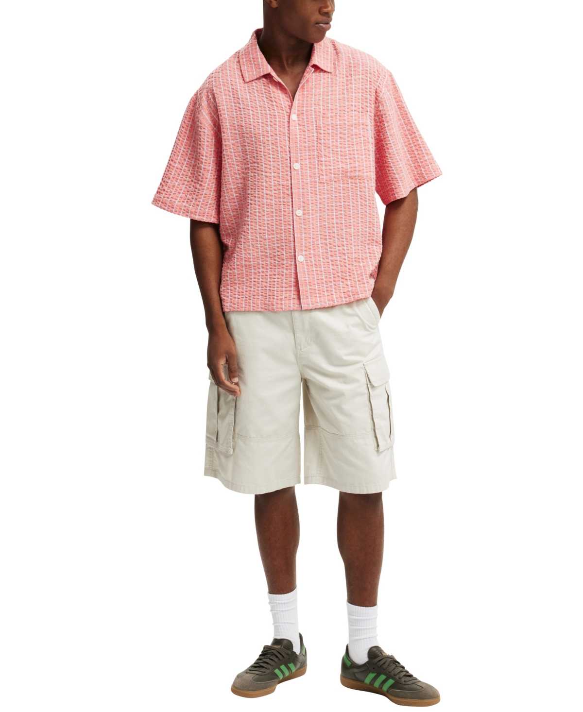 Shop Cotton On Men's Ventura Short Sleeve Shirt