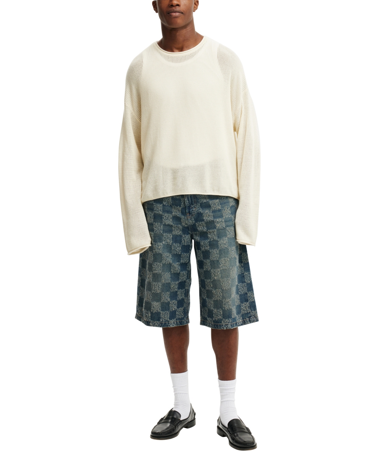 Shop Cotton On Men's Relaxed Summer Knit Sweater