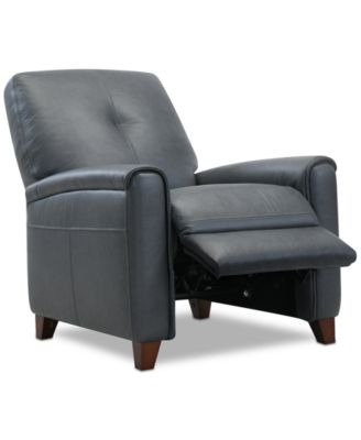 Ashlinn 35" Pushback Leather Recliner, Exclusively at Macy's