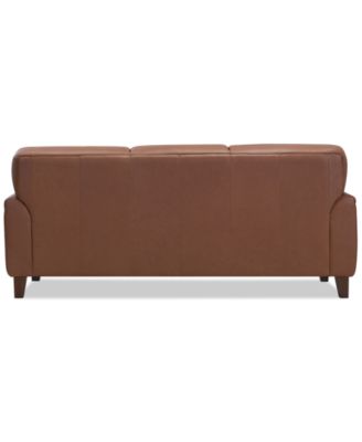 Ashlinn 84" 3 Seat Leather Sofa, Exclusively at Macy's