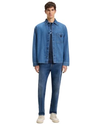 Men's Super-Stretch Denim Regular-Fit Jeans