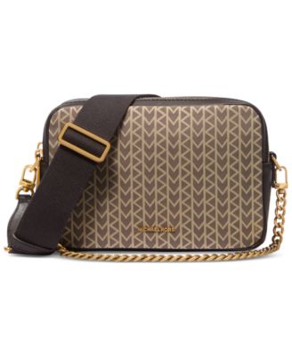Michael Kors - Bryant Medium Double-Zip Chain Camera Crossbody