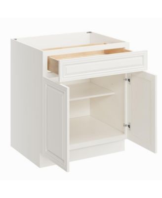 W30" X H34.5" X D24" Kitchen Cabinet Base Cabinet