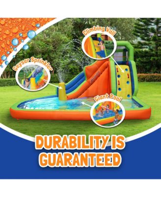 Gushing Geyser Water-Spraying Inflatable Pool Water Park Set, Multicolor