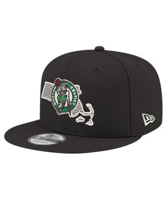 New Era - Men's Black Boston Celtics State Pride 9FIFTY Snapback Hat