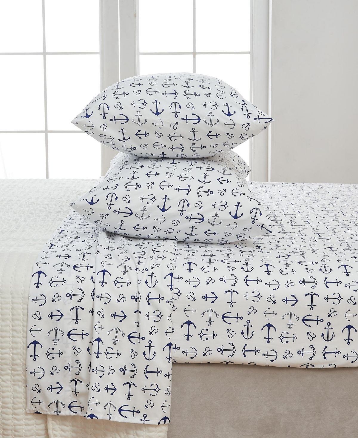 Linery & Co. Ultra-Soft Coastal-Inspired Brushed Microfiber Sheet Set