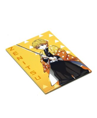 Demon Slayer Zenitsu Agatsuma Magnet | Decoration For Whiteboard, Refrigerator, Locker, Cabinet | Home & Kitchen Essential, Classroom Office Supplies | Anime Gifts and Collectibles