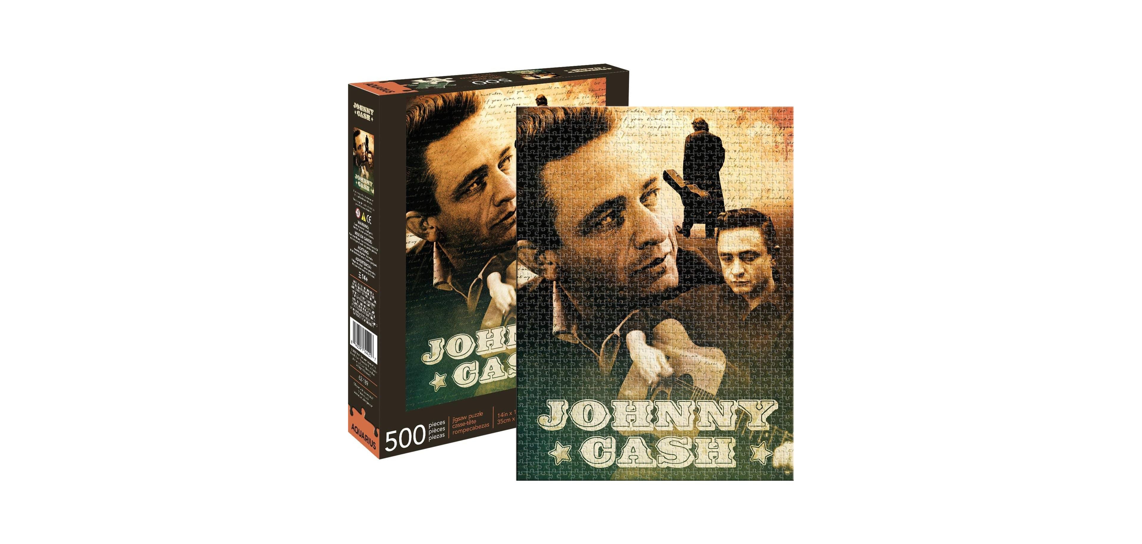 Johnny Cash 500 Piece Jigsaw Puzzle