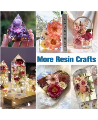 Crystal Clear Deep Pour Epoxy Resin Kit - 3/4 Gallon Self-Leveling Formula for River Tables, Live Edge & Wood Filler (2:1 Mix Ratio)