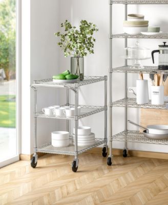 3-Tier NSF-Certified Utility Cart