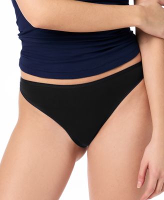 GapBody Women's Cotton Stretch Thong Underwear GPW00283