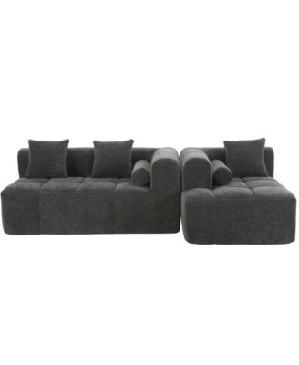 101" Modular Deep Seating Sectional Sofa