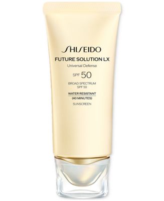Shiseido Future Solution LX Universal Defense SPF 50, 2 oz - Macy's