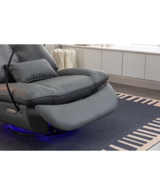 Streamdale Power Glider Swivel Recliner with USB Charge and Lamp