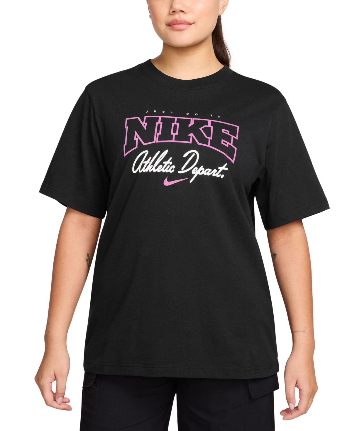 Sportswear Women's Cotton Logo Short-Sleeve T-Shirt - Cannon