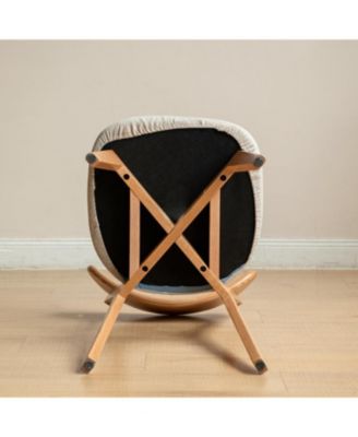 Oak Dining Chair, Set of 2 (North American, Natural Wood