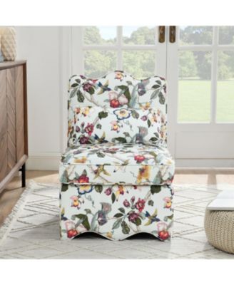 Flannel Single Dining Chair with Soft Cushioning, Pillow Cushion