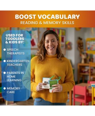 ABC Learning Flash Cards for Toddlers 2-4 Years Old