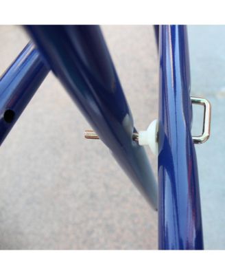 Heavy Duty A-Frame Metal Swing Set with Slide, 2 Weather-Resistant Seats, Easy Assembly, Perfect for Kids Ages 3-8