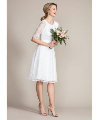 Women's Evie 3/4 Sleeve Knee Length Lace Dress