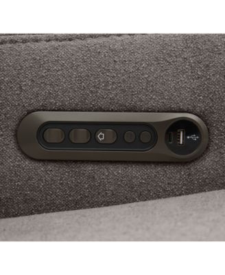 Kristyan 6-Pc. Fabric Sectional with 3 Power Motion Chairs and Console