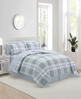 Emmett Plaid 8-Pc. Comforter Sets
