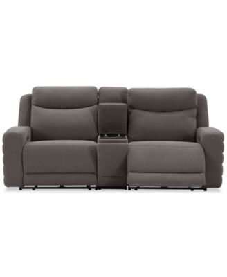 Kristyan3-Pc. Fabric Sofa with 2 Power Motion Chairs and Console, Exclusively at Macy's 