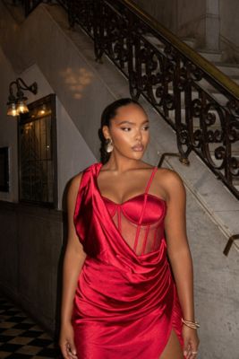 Women's Anastacia Drape Maxi Dress