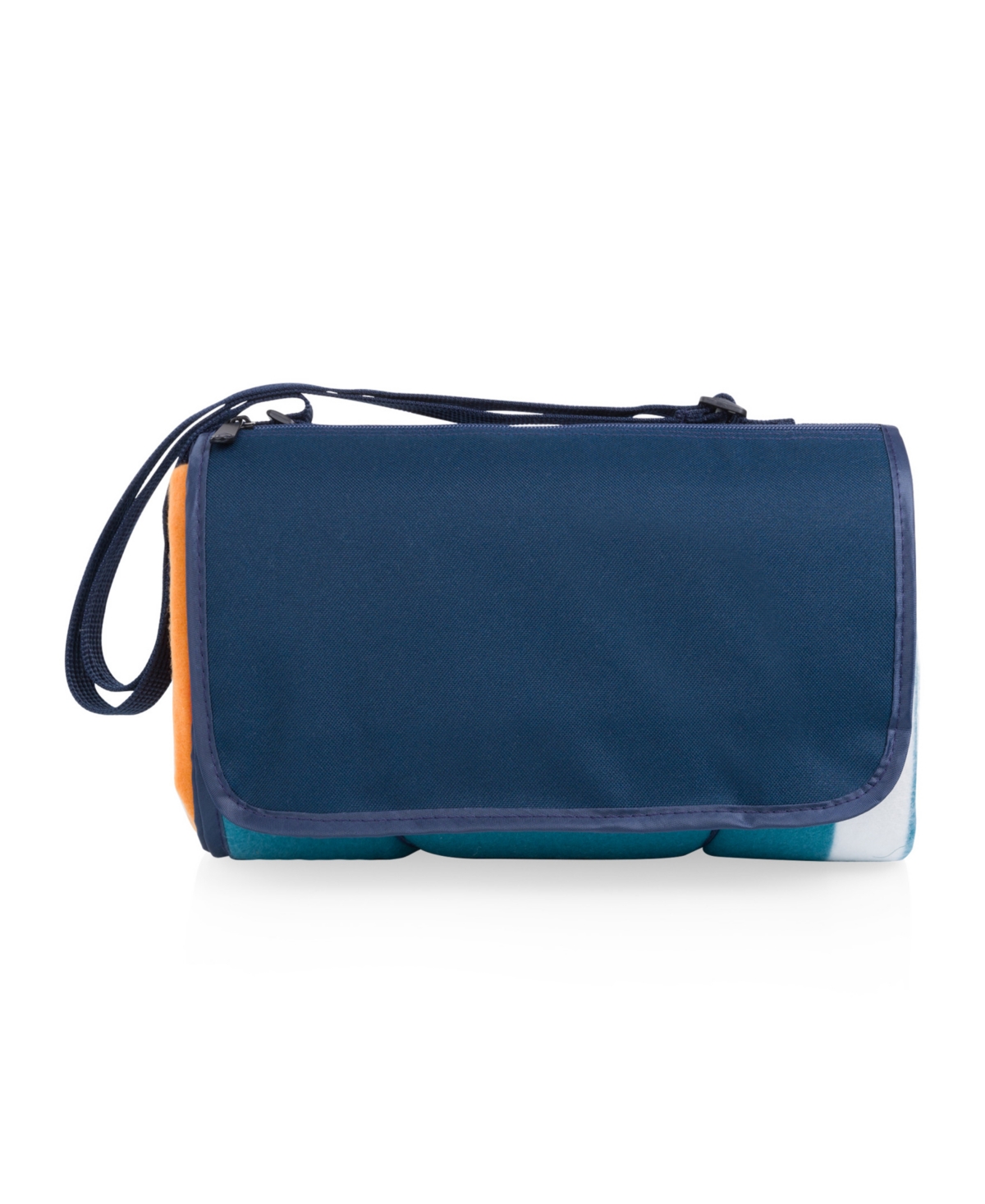 Outdoor Picnic Blanket Tote - Marine Stripe
