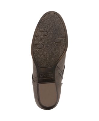 Women's Bryce Zip Round Toe Block Heel Short Boots