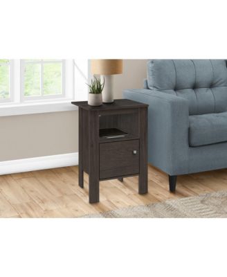 Nightstand with Cabinet Storage for Bedroom Organization and Bedside Use