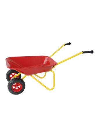 Red Metal Garden Trolley